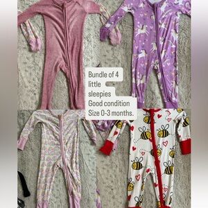 Little sleepies 0-3 bundle